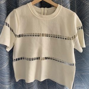 JOS Sweater with Cutouts